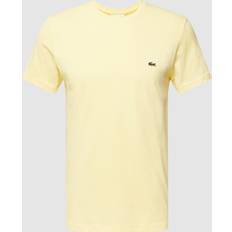 Lacoste Gul Overdele Lacoste T-Shirt, Rundhalsausschnitt, für Herren, gelb