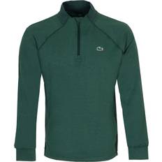 Lacoste Elastan/Lycra/Spandex - Grøn Tøj Lacoste Zip Neck Sweater Grey