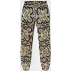 Tory Burch Dame Bukser & Shorts Tory Burch Printed cotton tapered pants multicoloured