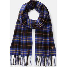 Timberland Halstørklæde & Sjal Timberland Cape Neddick Check Scarf With Gift Box For Men In Blue Blue, ONE