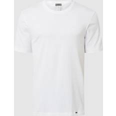 Hanro Bomuld Skjorter Hanro Living Shirts SS Shirt, White Serie: Living Shirts