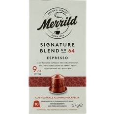 Merrild Kaffekapsler Merrild Signature No. 64 10 stk Kapsler Nespresso