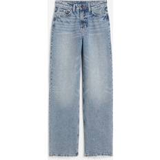 56 - 8 Jeans H&M Wide Ultra High Jeans - Denim Blue