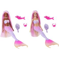 Barbie Modedukker Dukker & Dukkehus Barbie Malibu Mermaid Colour Changing Doll