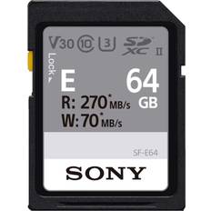 64 GB - Class 10 - SDXC Hukommelseskort Sony E Series Flashhukommelseskort 64 GB