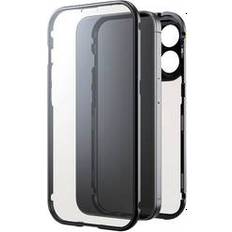 BLACK ROCK Samsung Galaxy S23 Ultra Mobiltilbehør BLACK ROCK 360° Glass Cover Apple iPhone 15 Pro Sort