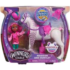Just Play Winner's Stable Doll and Horse Madison and