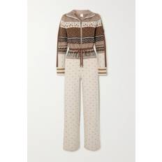 Bogner Sweatere Bogner Agnetha knitted overalls for women Brown