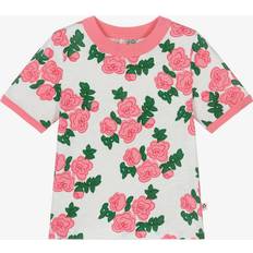 Mini Rodini T-shirts Mini Rodini Roses T-shirt - Pink