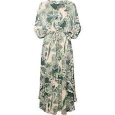 Dame - Grøn - Lange kjoler - Viskose Saint Tropez VaukaSZ Kjole Green