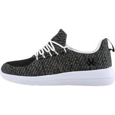 Kappa Sort Sneakers Kappa Sport shoe, Burgos White/Black, Male, Sko, Sneakers, Hvid/Sort