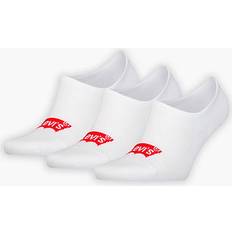 Levi's Dame Strømper Levi's High Cut Batwing Logo Recycled Cotton Socks packs White