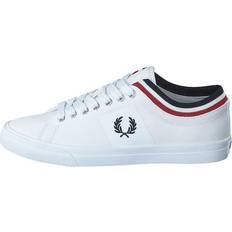 Fred Perry Underspin Tipped Cuff Twill White/navy