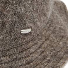Our Legacy Hovedbeklædning Our Legacy Gray Hairy Bucket Hat MOLE GREY MOHAIR M-L