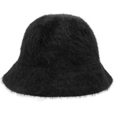 Wood Wood Hovedbeklædning Wood Wood Neil Furry Bucket Hat Black Sort