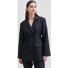 Second Female M Blazere Second Female Elegance Suit Blazer Sort