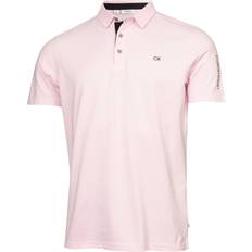 Calvin Klein Skjortekrave T-shirts & Toppe Calvin Klein Uni Polo Baby Pink
