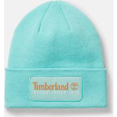 Turkis Huer Timberland Colour Blast Beanie In Teal Teal Unisex, ONE
