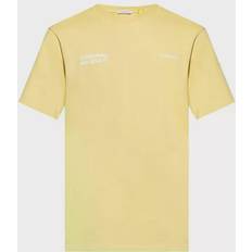 Moncler Herre Overdele Moncler Men's Genius x Fragment T-Shirt Yellow Yellow 52XL