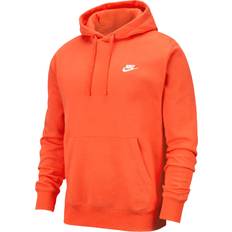Orange - Unisex Sweatere Nike Sportswear Club Fleece hættetrøje Herrer Hoodies og Sweatshirts