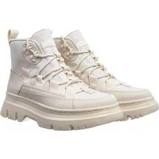 38 - Herre - Hvid Støvler Dr. Martens Men's Boury Utility Boots in White/Cream