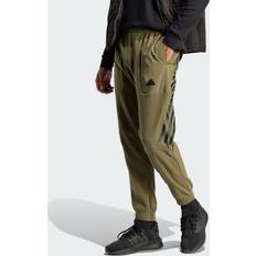 22 - Herre - Polyester Bukser adidas Future Icons 3-Stripes bukser Olive Strata