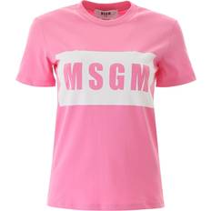 MSGM T-shirts & Toppe MSGM Box Logo T-Shirt Women