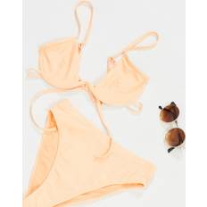 Missguided 50 Tøj Missguided – Persikofärgad bikiniöverdel med bygel-Pink