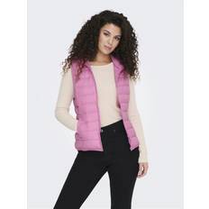 Only Pink - XXL Overtøj Only Quilted Waistcoat