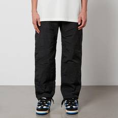 Y-3 Dame Bukser Y-3 Quilted Shell Wide-Leg Trousers Black