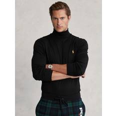 Jersey - Sort Polotrøjer Ralph Lauren Polo Long Sleeve Turtleneck Pullover Jumper, Black