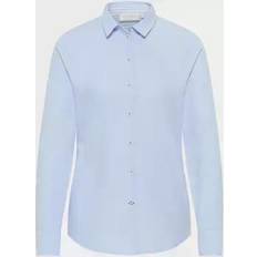 Eterna Bomuld - Dame Overdele Eterna Regular Fit Oxford dameskjorte, Light blue