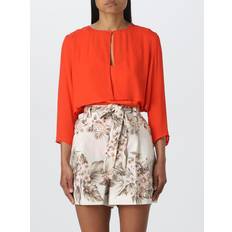Jersey - Orange Overtøj Jacket TWINSET Woman colour Coral Coral