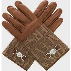 Versace Bælter Versace Allover leather gloves brown