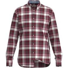 Pepe Jeans Bomuld Skjorter Pepe Jeans Checked Cotton Shirt In Regular Fit With Long Sleeves