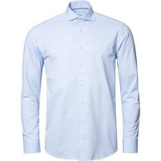 Eton Dame Overdele Eton Ljusblå skjorta med fyrvägsstretch