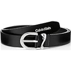 Calvin Klein Grå Bælter Calvin Klein Leather Belt GREY