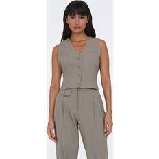 Only Blazere Only Cropped Tailored Vest