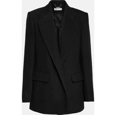 Chloé Uld Overdele Chloé Women's Tailored Wool-Blend Jacket Black Black