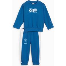 Puma Blå Tracksuits Puma Manchester City FtblCore Toddlers' Tracksuit