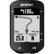 IGPSPORT GPS Cykelcomputere & Cykelsensorer iGPSPORT BSC200 Cykeldator Svart