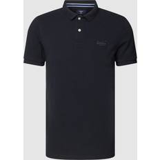 Superdry M T-shirts & Toppe Superdry Men's Classic Pique Polo Shirt, Blue