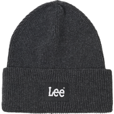Lee Dame Tilbehør Lee Men Beanie Hat, Black, One