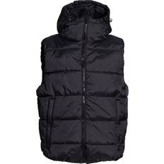 French Connection Overtøj French Connection Hooded Padded Gilet Black