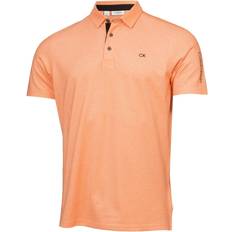 Calvin Klein Skjortekrave T-shirts & Toppe Calvin Klein Mens Uni Golf Polo Shirt - Orange