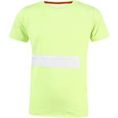 Reima T-shirts Reima Speeder Xylitol Cool Yellow, Unisex, Tøj, T-shirt, Tennis, Gul, 128 128