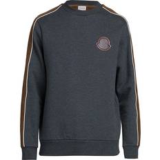 Moncler Grå Sweatere Moncler Cotton-blend jersey sweatshirt grey