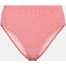 Versace Bikinier Versace La Greca jacquard bikini bottoms pink