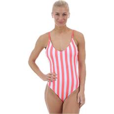 Svea Badetøj Svea Olga Swimsuit Pink/White, Female, Tøj, Badetøj, Svømning, Lyserød/Hvid