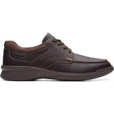 Clarks 7,5 Oxford Clarks Men's Donaway Edge Oxford, Brown Leather